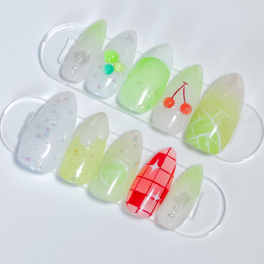 Melon Soda | Press-on Nails