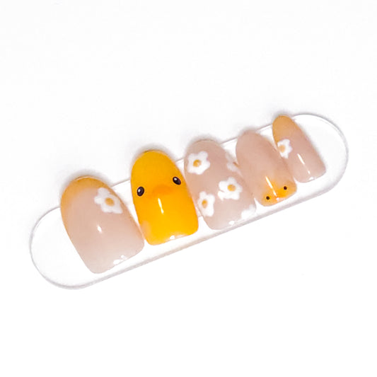 Ducks n' Daisies | Press-On Nails